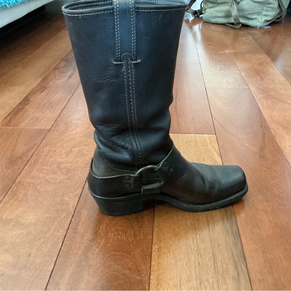 Frye Brown Heeled Boots - Picture 4 of 6